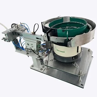 Production bowl feeder with escapement tooling for automated assembly